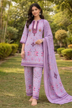 EXCLUSIVE 3 PIECE CORDSET - LAVENDER