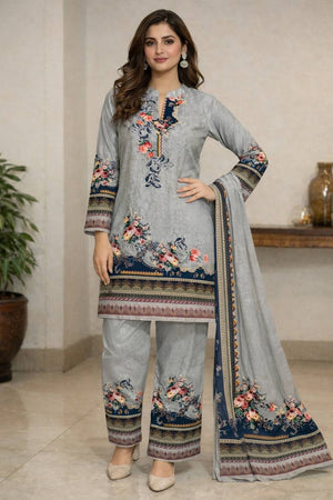 EXCLUSIVE 3 PIECE CORDSET - GREY